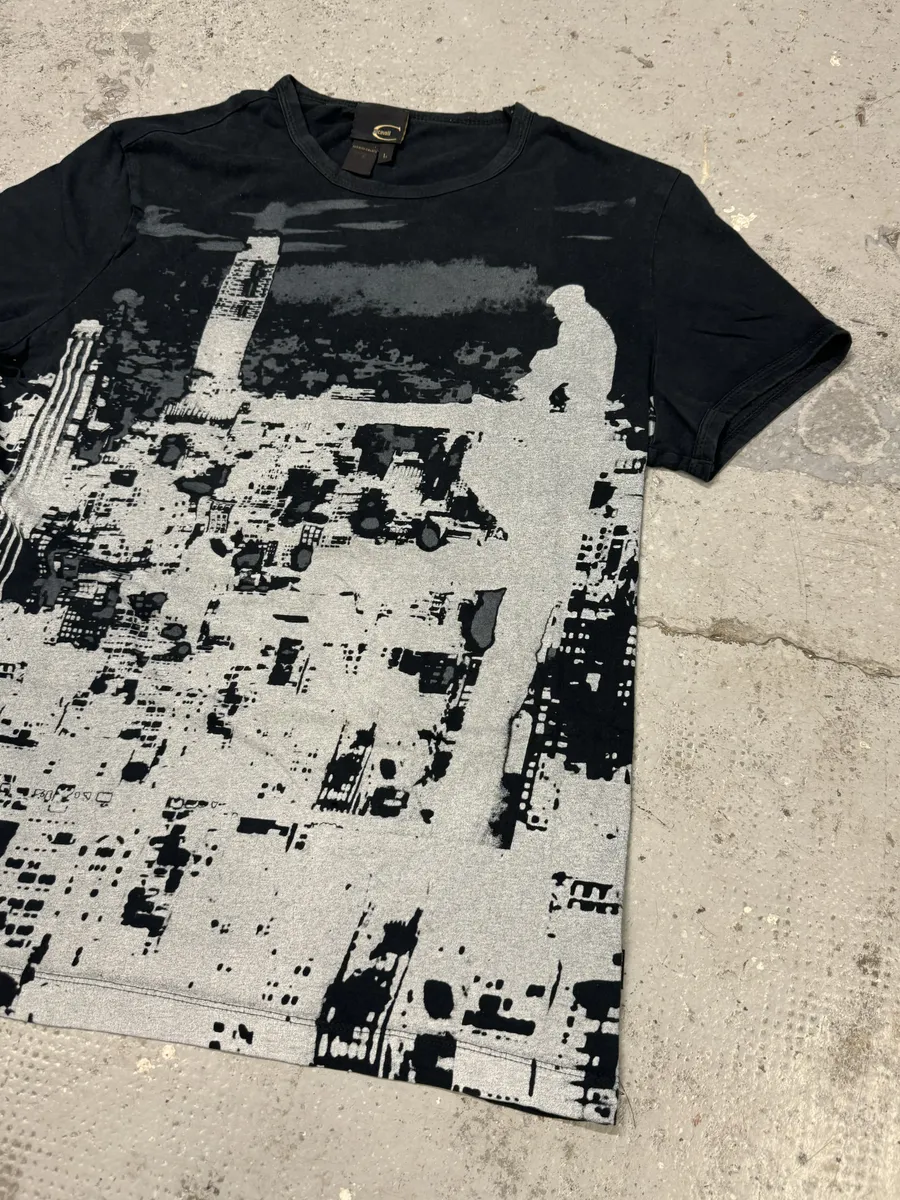 Cavalli Nightmare Citizen Black T-Shirt - Image 3