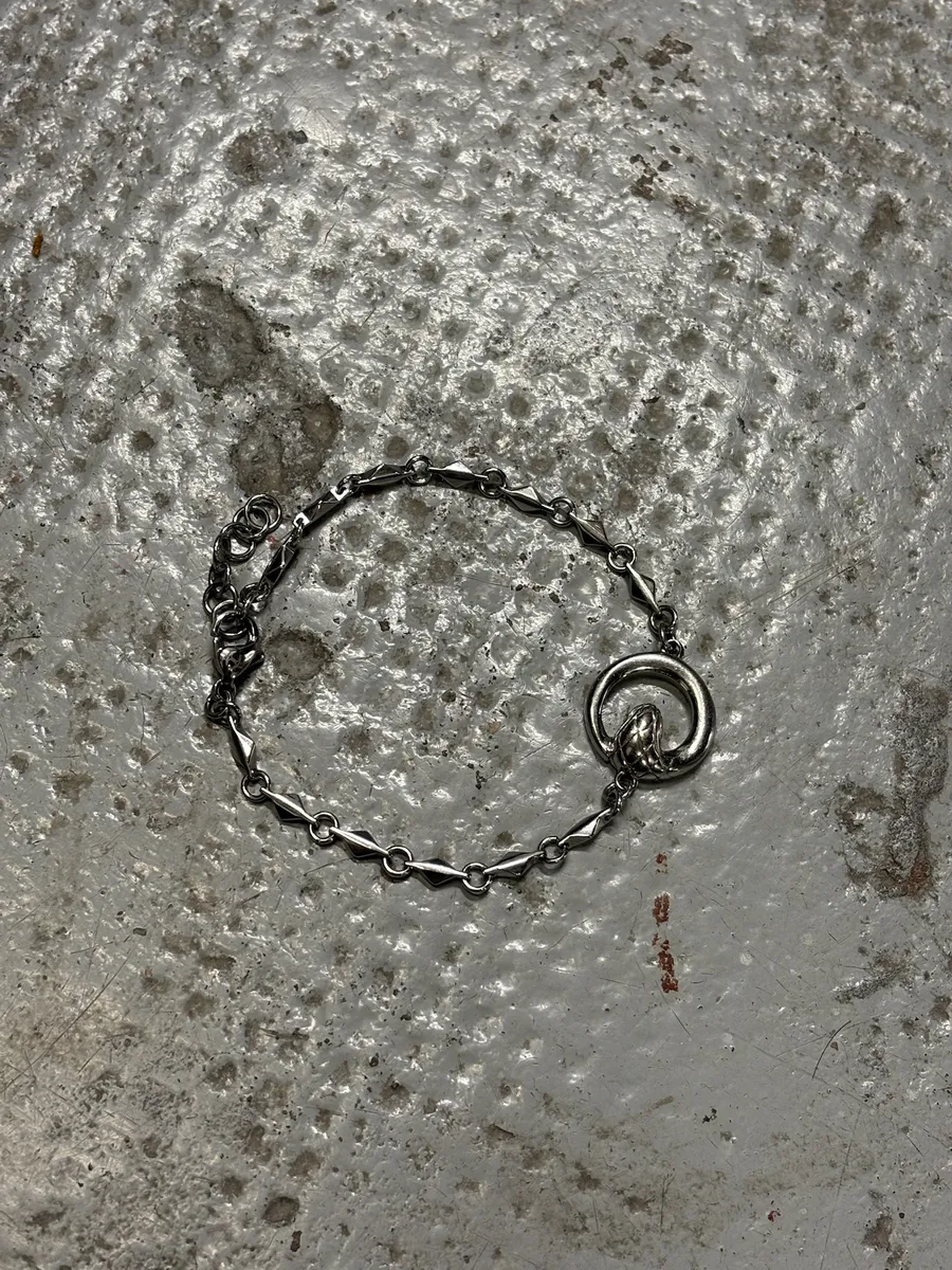 Cavalli Snake Stainless Steel Chain Bracelet - Image 2