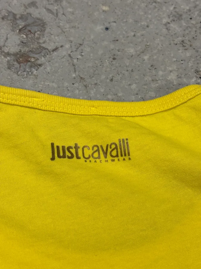 Cavalli Yellow Tiger T-Shirt - Image 7