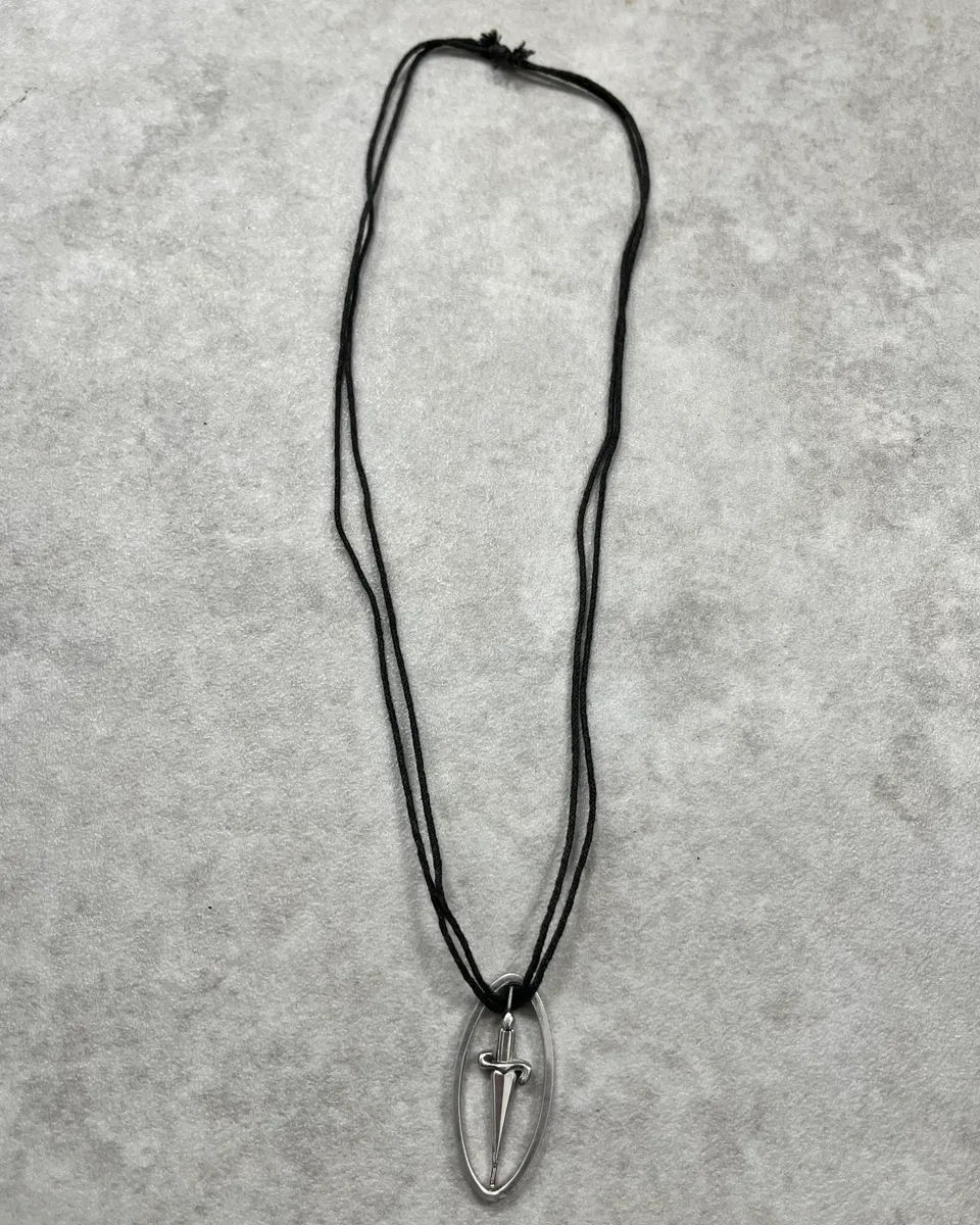 Cesare Paciotti Stainless Still Metal Cross Necklace - Image 5