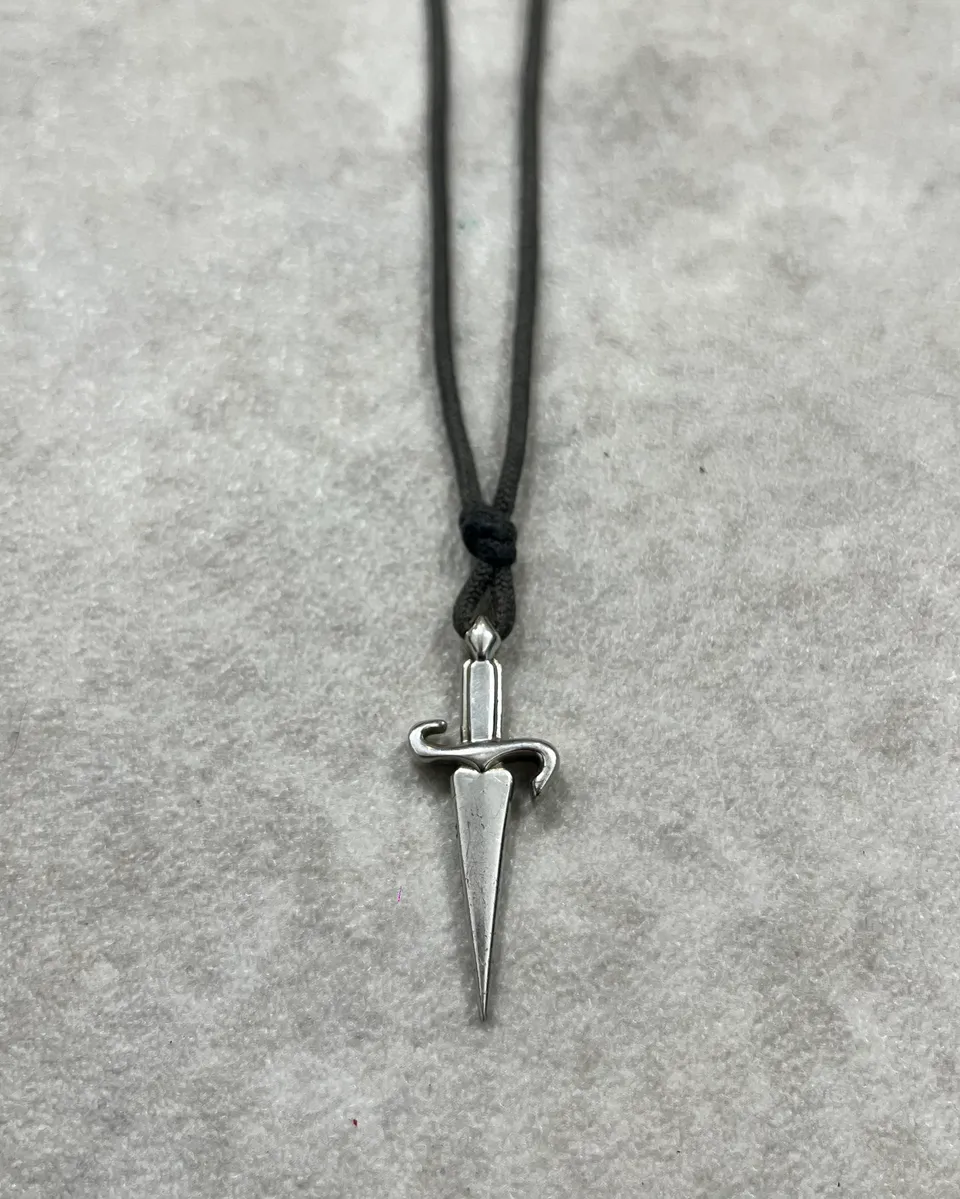 Cesare Paciotti Stainless Still Sword Pendant Necklace - Image 5