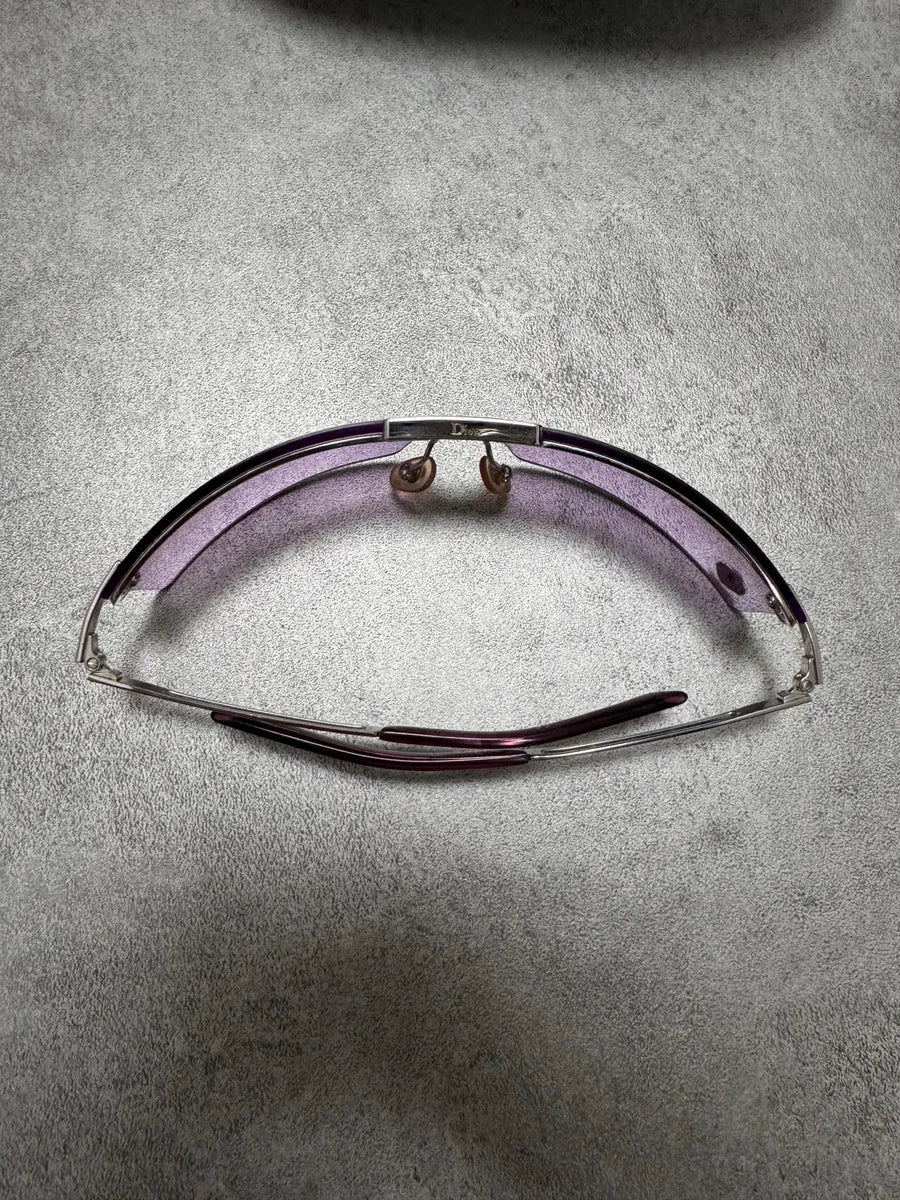 Christian Dior Purple Translucent Sunglasses - Image 5