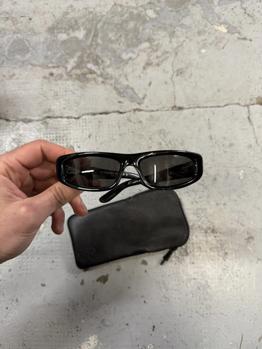 Chrome Hearts Black Roller Signature Sunglasses - Image 13