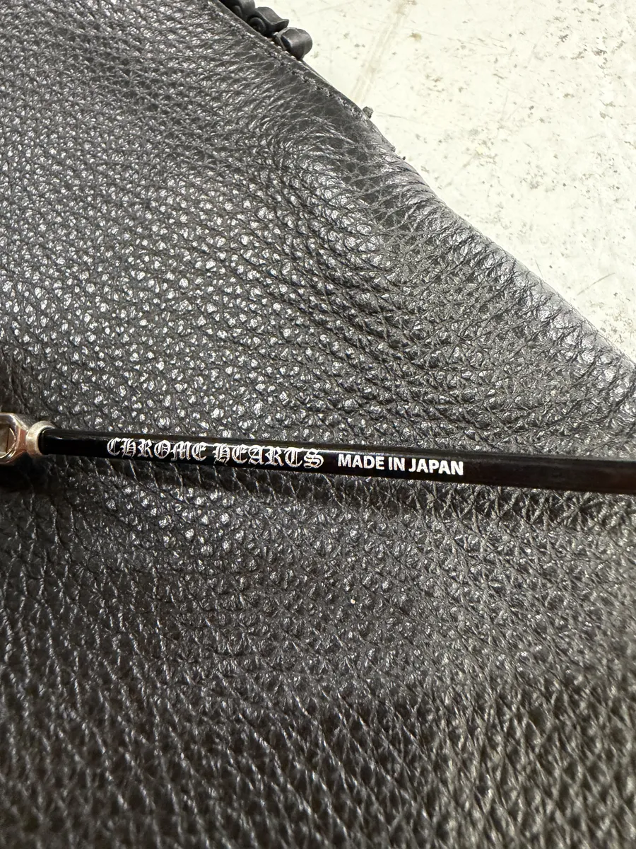 Chrome Hearts Black Signature Sunglasses - Image 9