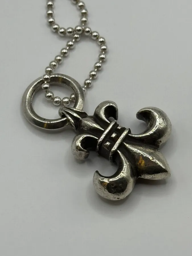 Chrome Hearts BS Fleur Silver 925 Pendant - Image 8
