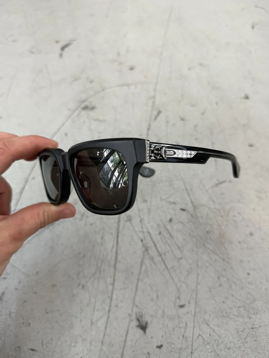 Chrome Hearts Dick Fitzener Black Sunglasses