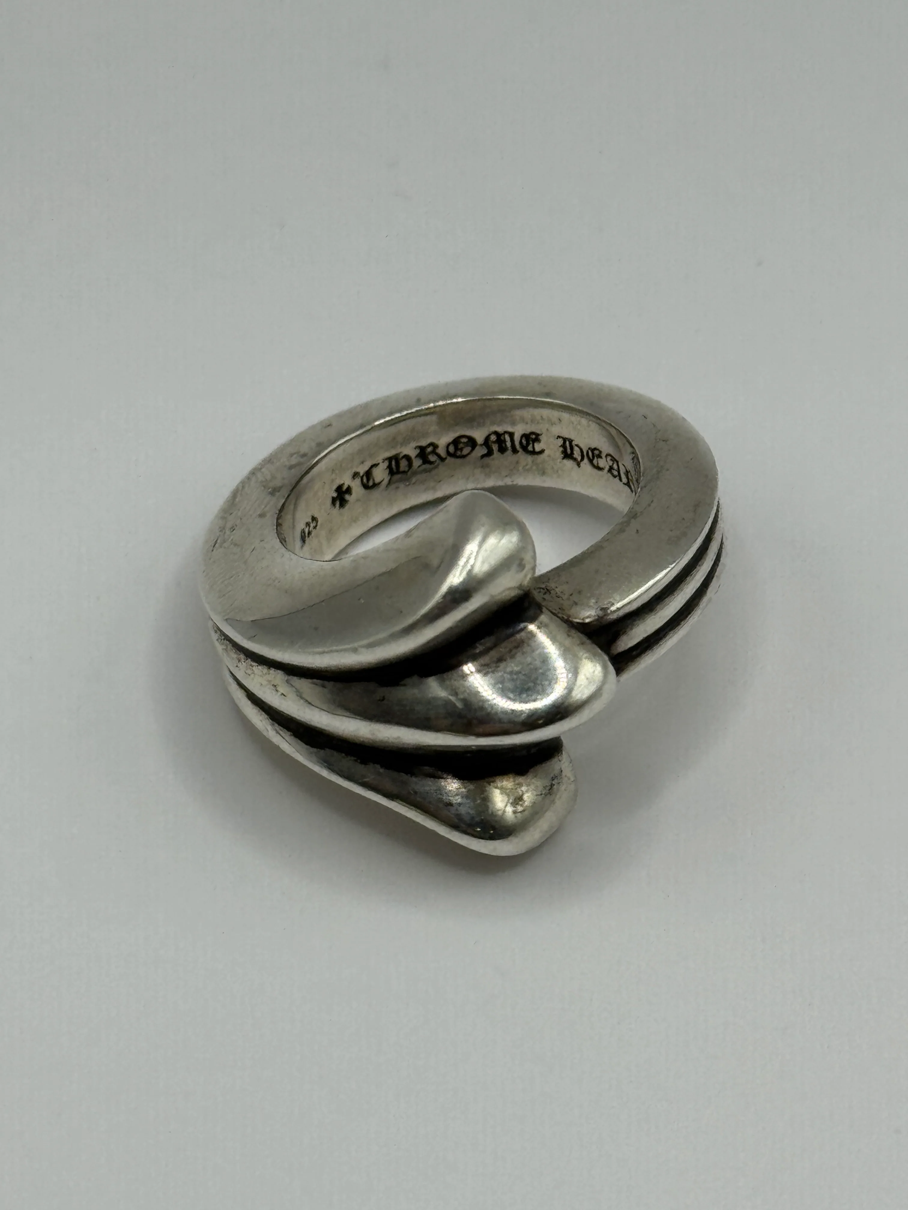 Chrome Hearts Half 720 Silver 925 Ring - Image 14