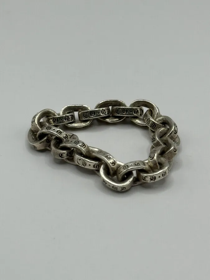 Chrome Hearts Paper Chain Silver 925 Ring - Image 11