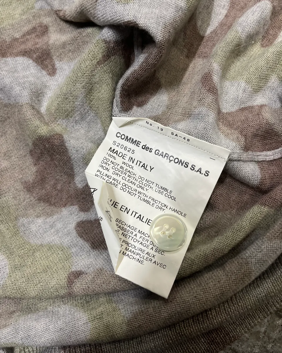 Comme Des Garçons Shirt Camo Cardigan - Image 10