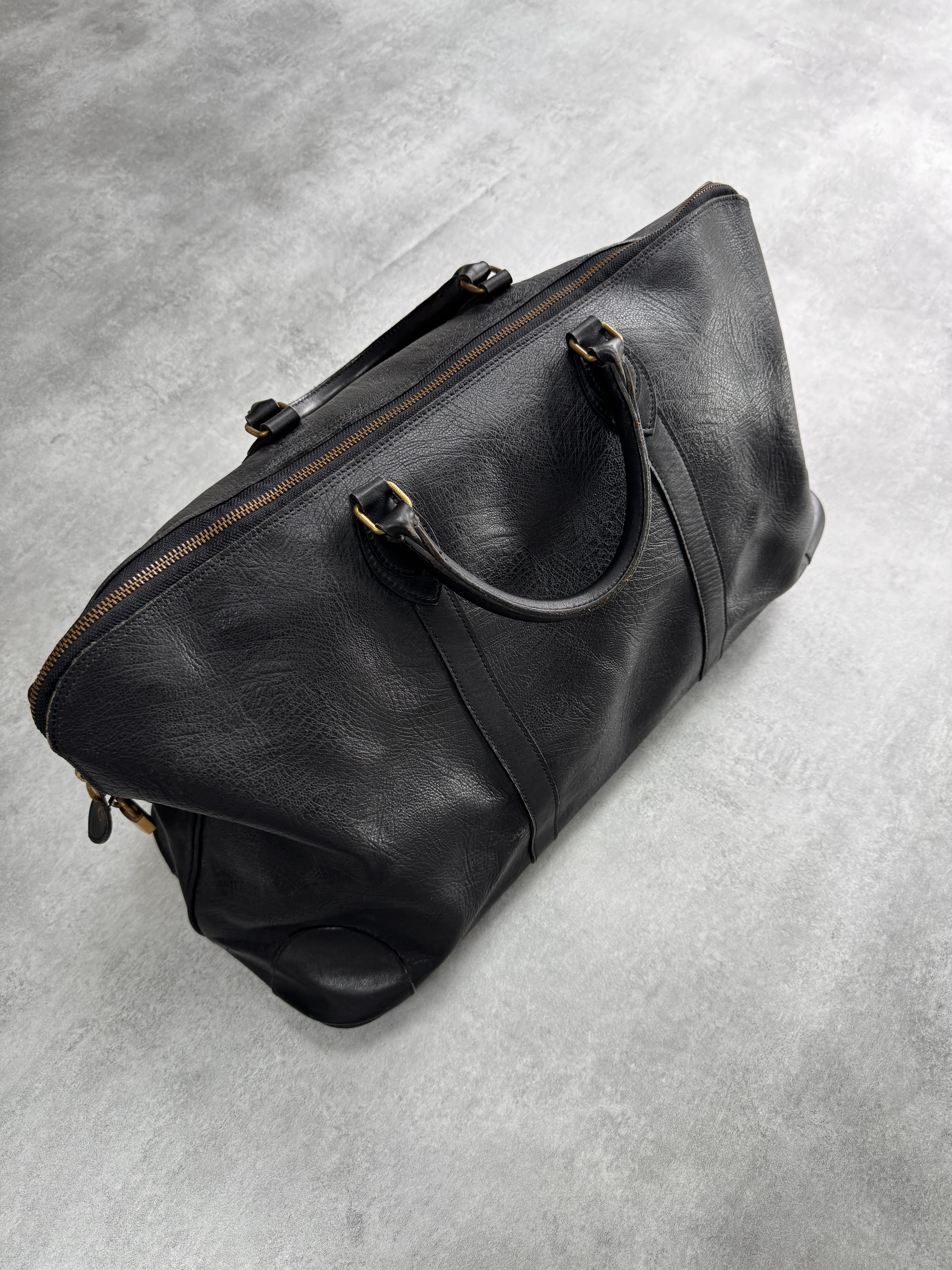 1990s Comme Des Garçons Tricot Weekend Leather Bag (OS) - Image 2