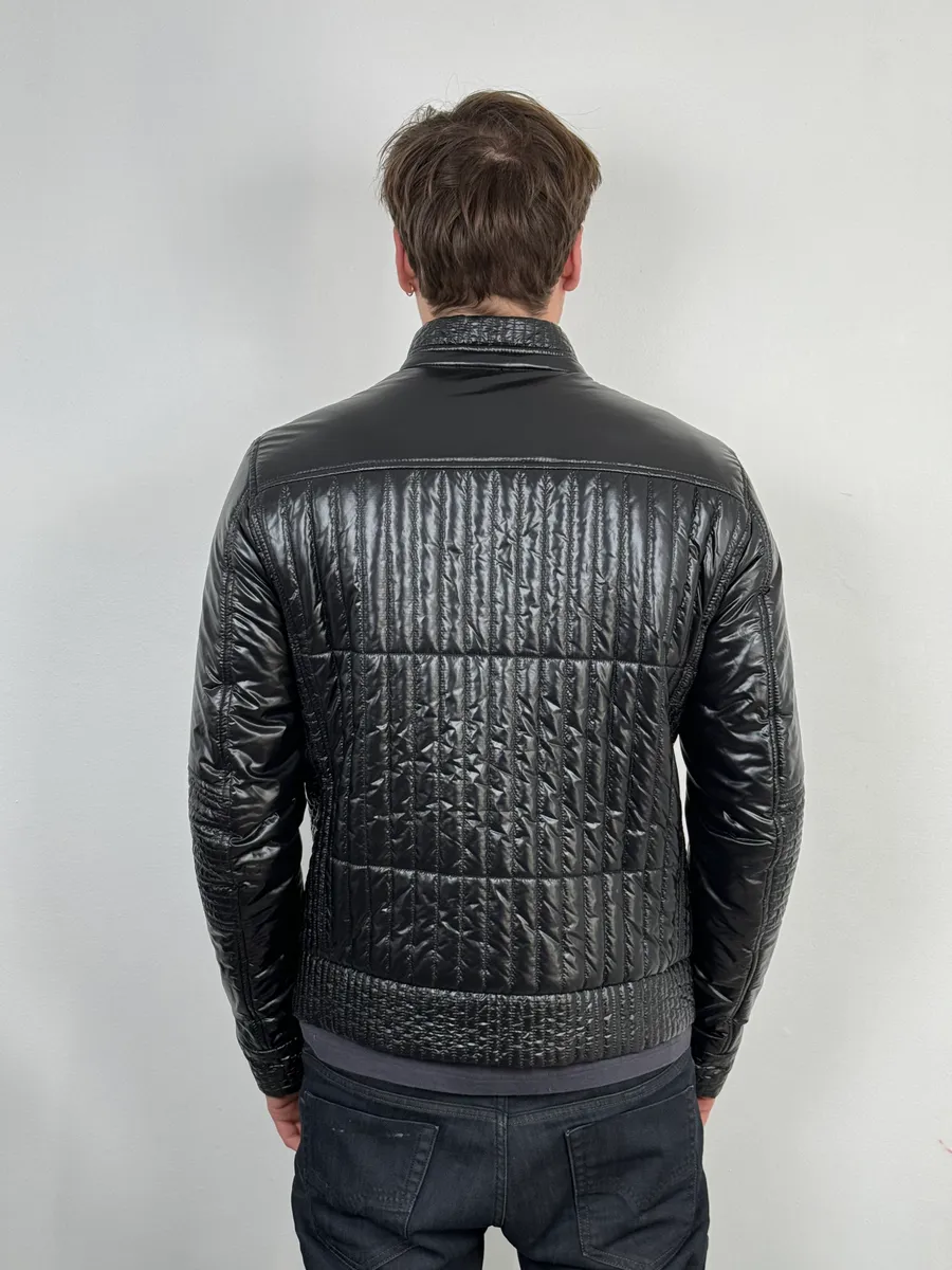 Daniele Alessandrini Black British Puffer Jacket - Image 3