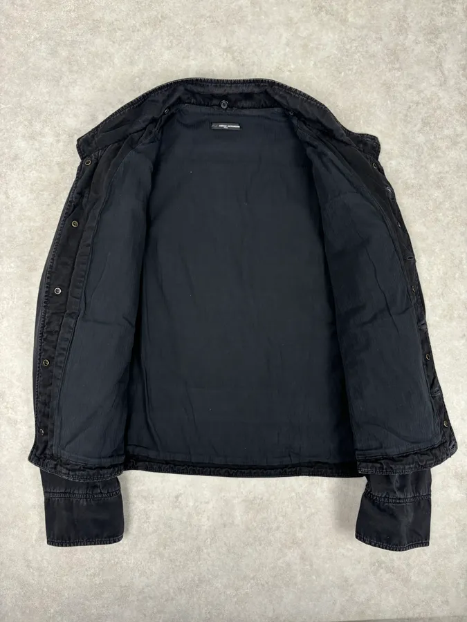 Daniele Alessandrini Denim Black Jacket - Image 7