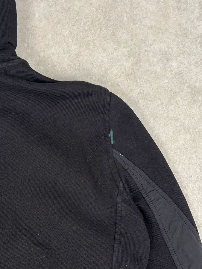 Diesel Asymmetrical Black Zip-up Hoodie - Image 9