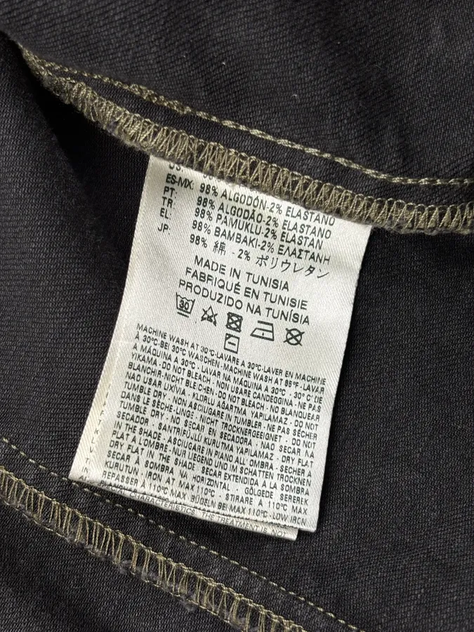 Diesel Black Eroded Biker Denim Jacket - Image 11