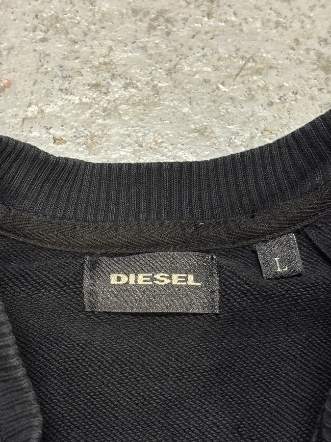 Diesel Black Multi Zips Sweater - Image 10