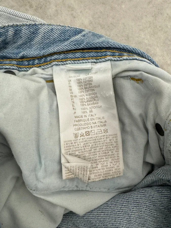 Diesel Blue Distressed Denim Jeans - Image 12
