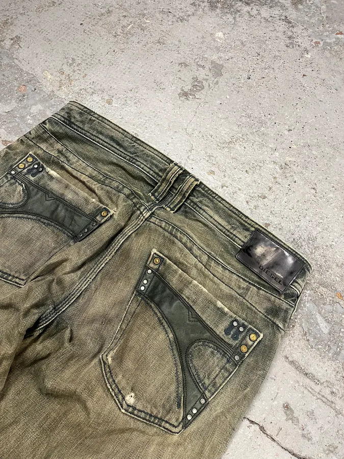 Diesel Blue Faded Rebel Denim Jeans - Image 10