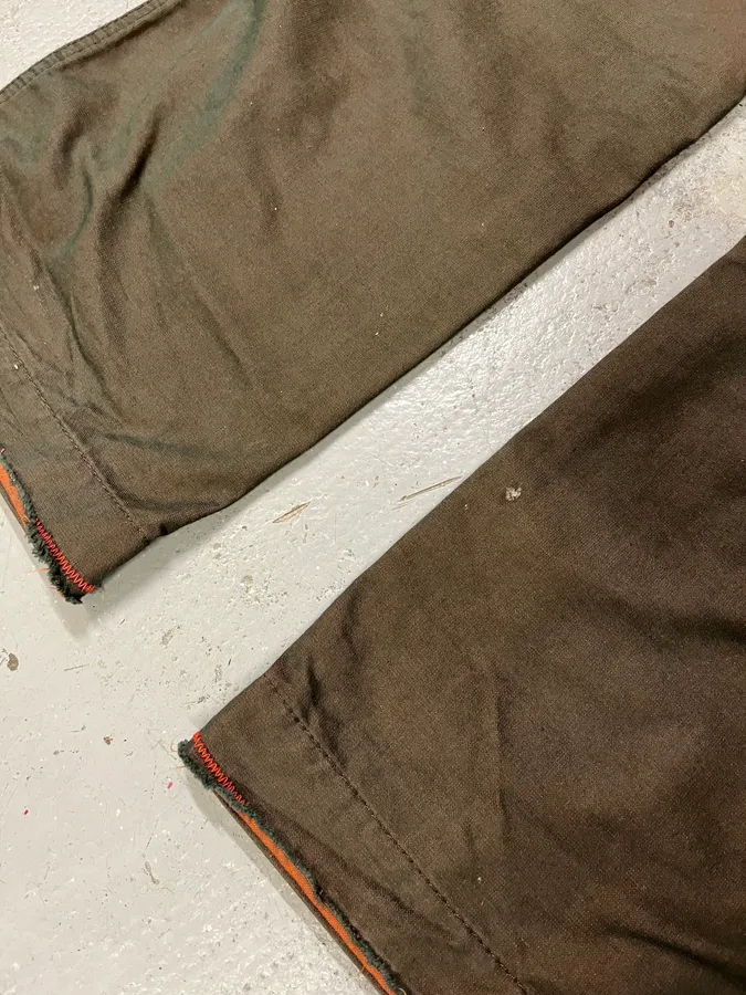 Diesel Cargo Faded Olive Orange Pants - Image 10