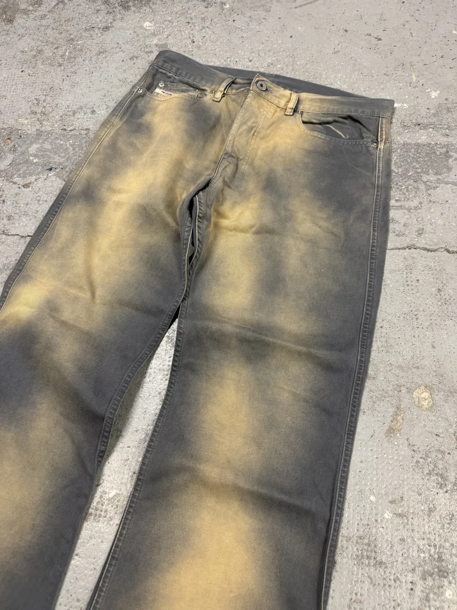 Diesel Two Tone Gradient Sand Pants - Image 10