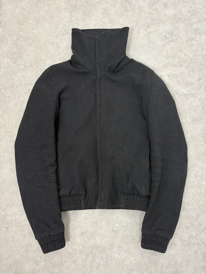 Dior Anthracite High Neck Bombers Jacket - Image 4