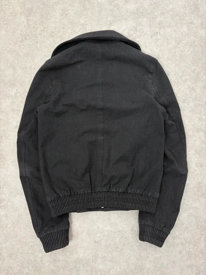 Dior Anthracite High Neck Bombers Jacket - Image 7