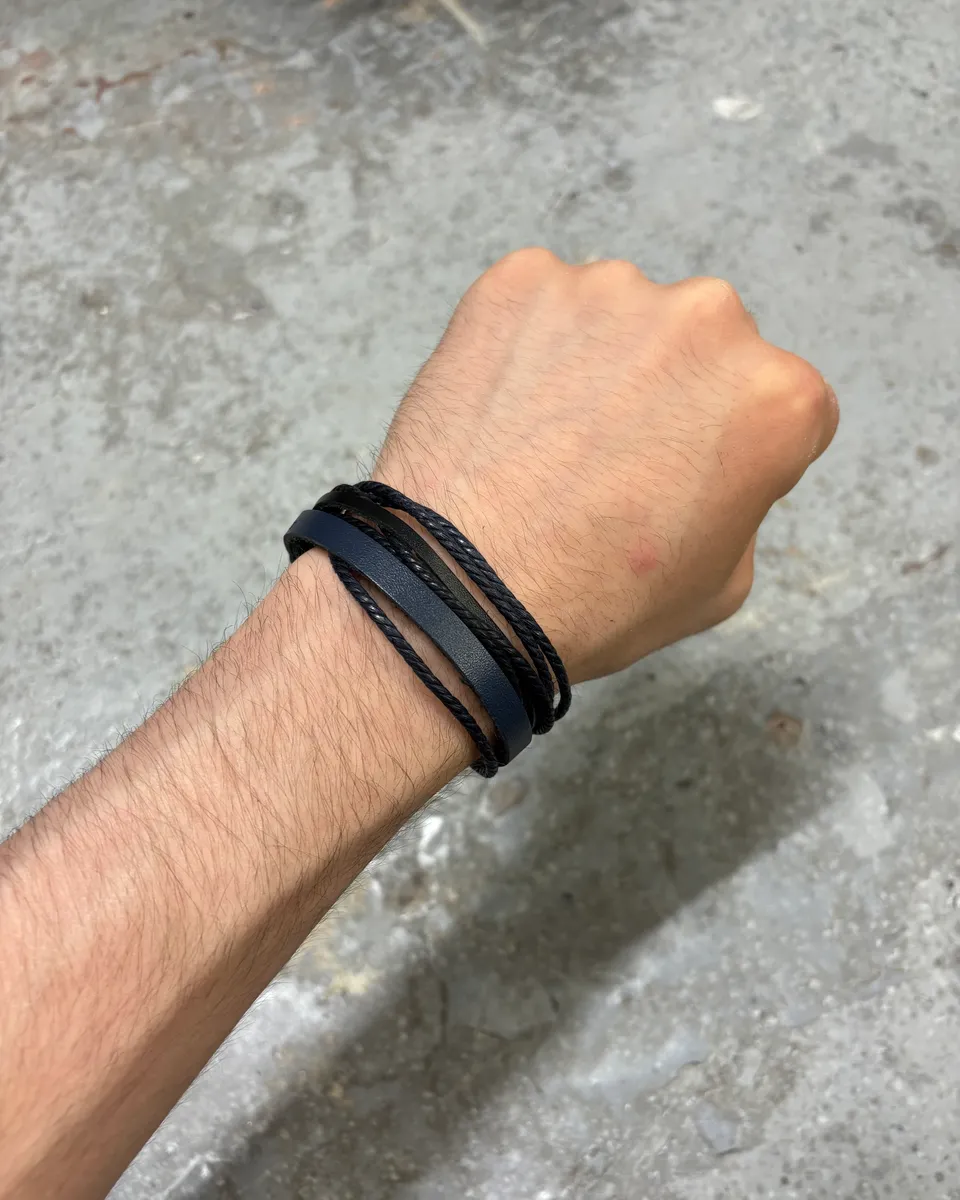 Dior Avant-Garde Multi Leather Bracelets