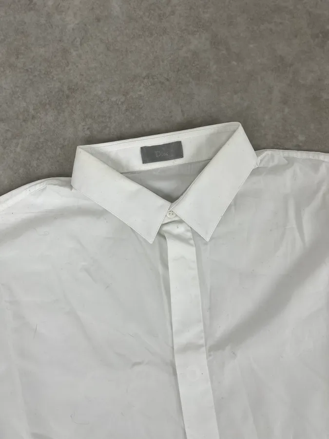 Dior White Signature Premium Shirt - Image 5