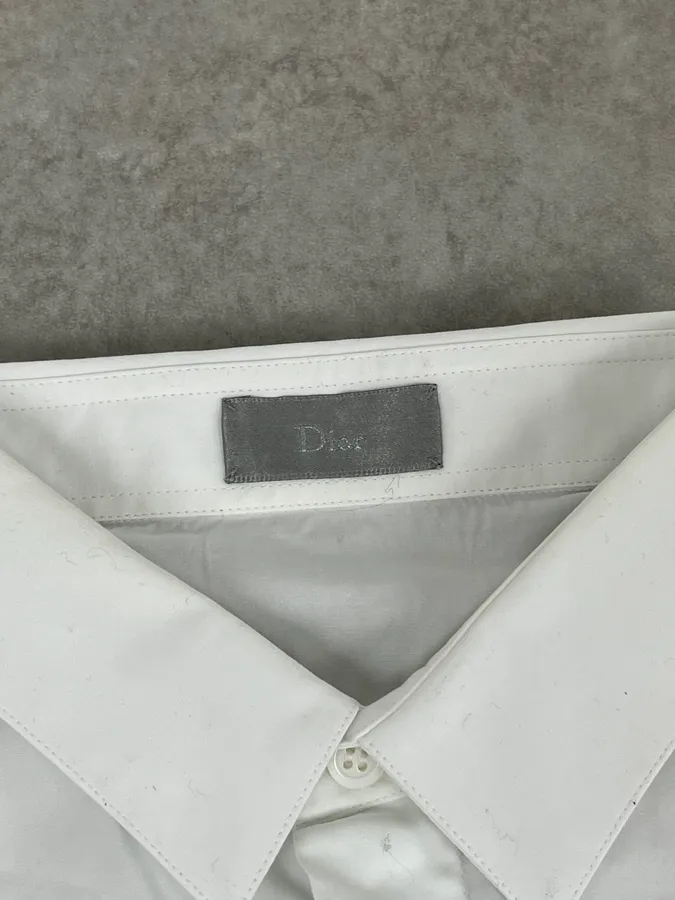 Dior White Signature Premium Shirt - Image 6