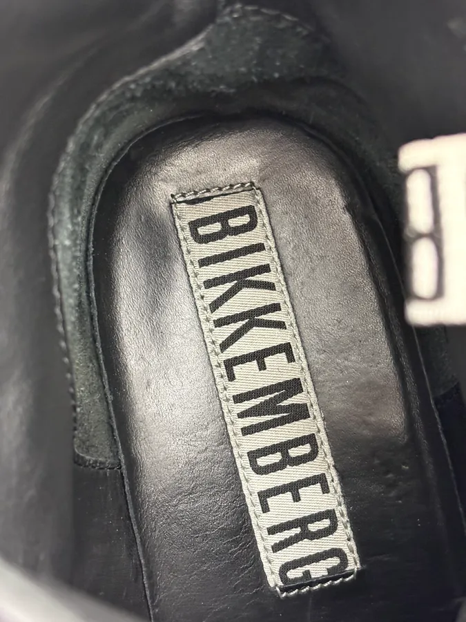 Dirk Bikkembergs Black Leather Ankle Boots - Image 10