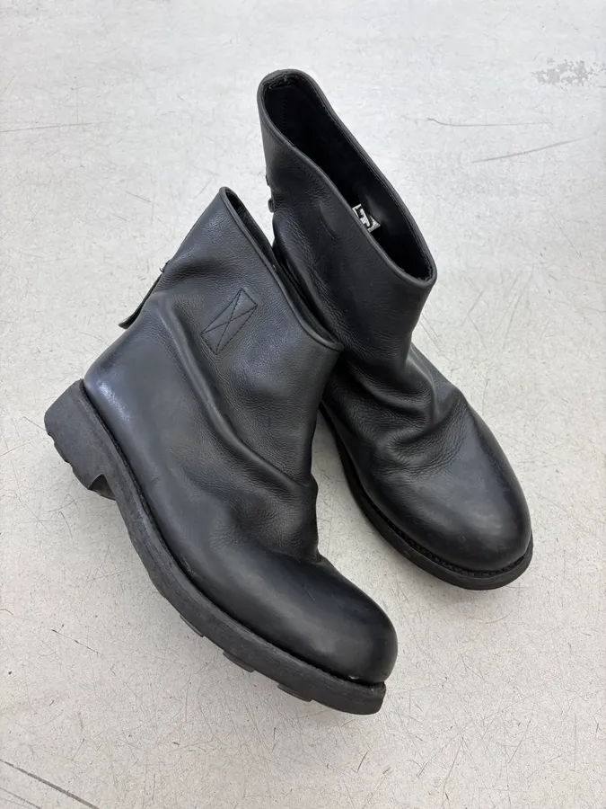 Dirk Bikkembergs Black Leather Ankle Boots - Image 5