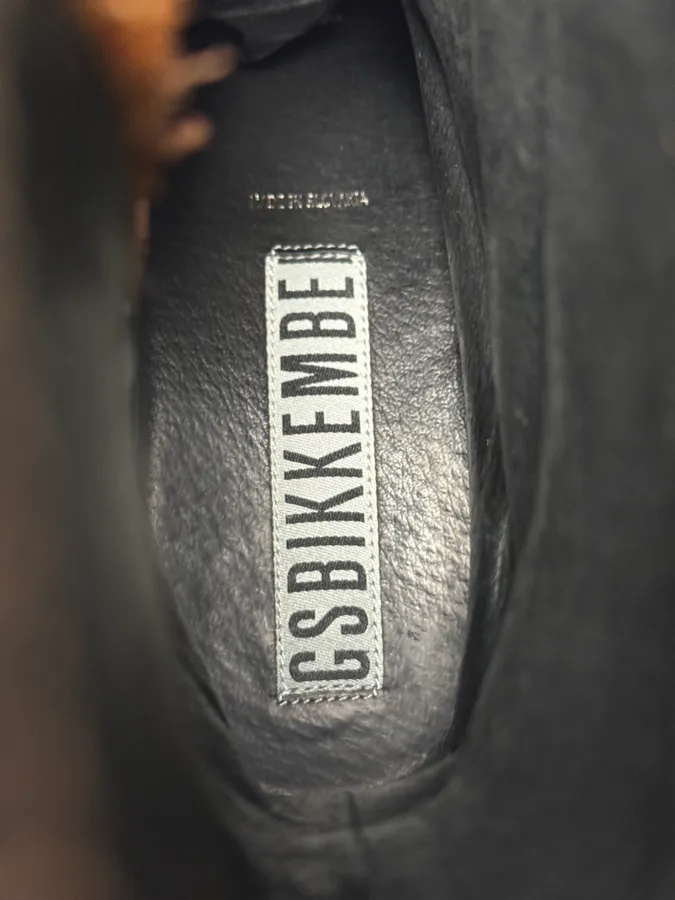 Dirk Bikkembergs Brown Eroded Leather Boots - Image 8