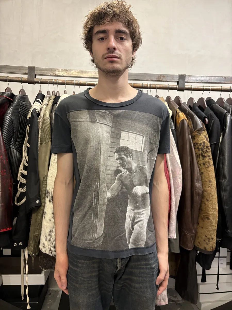 Dolce & Gabbana Black Steve McQueen Boxing T-Shirt - Image 2