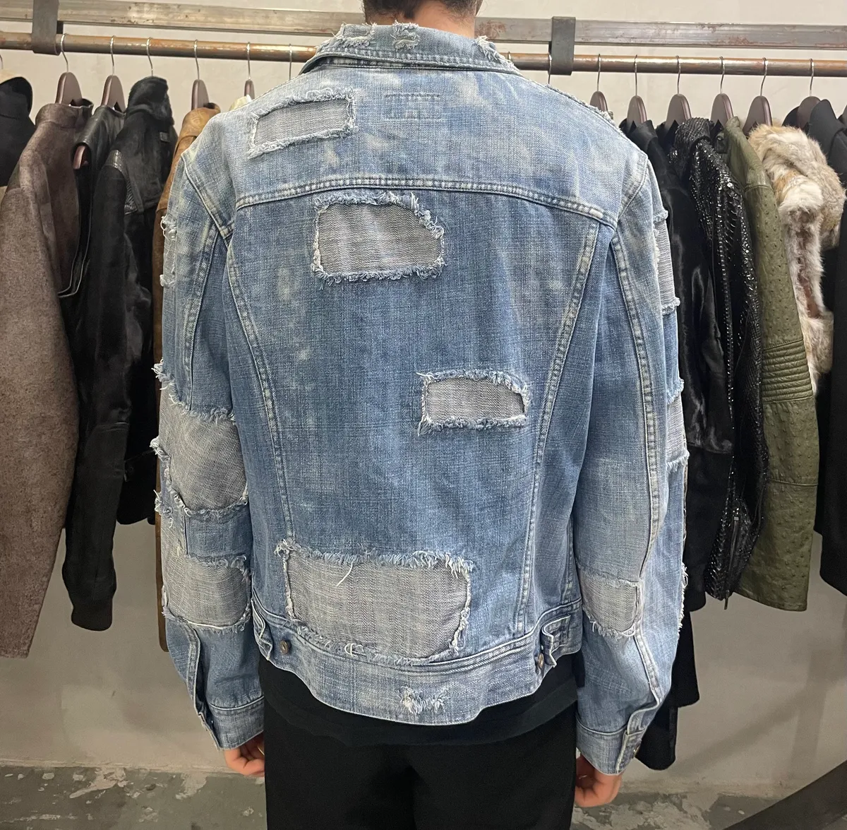 Dolce & Gabbana Destroyed Denim Jacket - Image 3