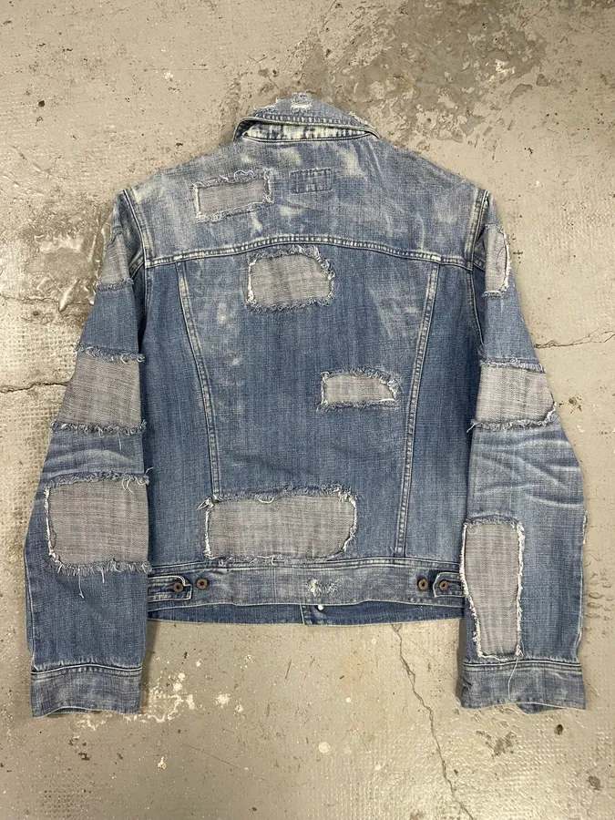 Dolce & Gabbana Destroyed Denim Jacket - Image 7
