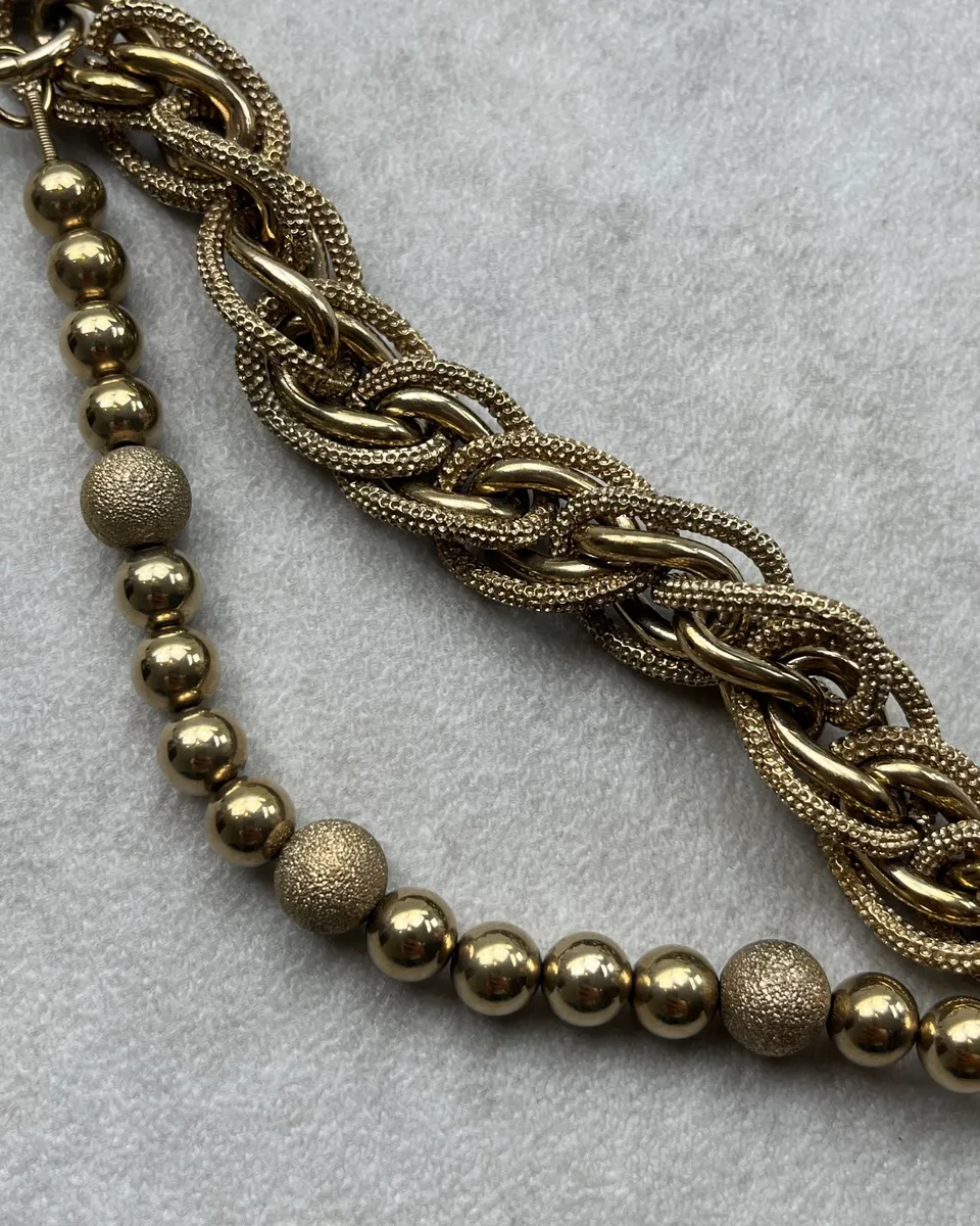 Dolce & Gabbana Gold Stainless Steel Chain Link Bracelet - Image 5
