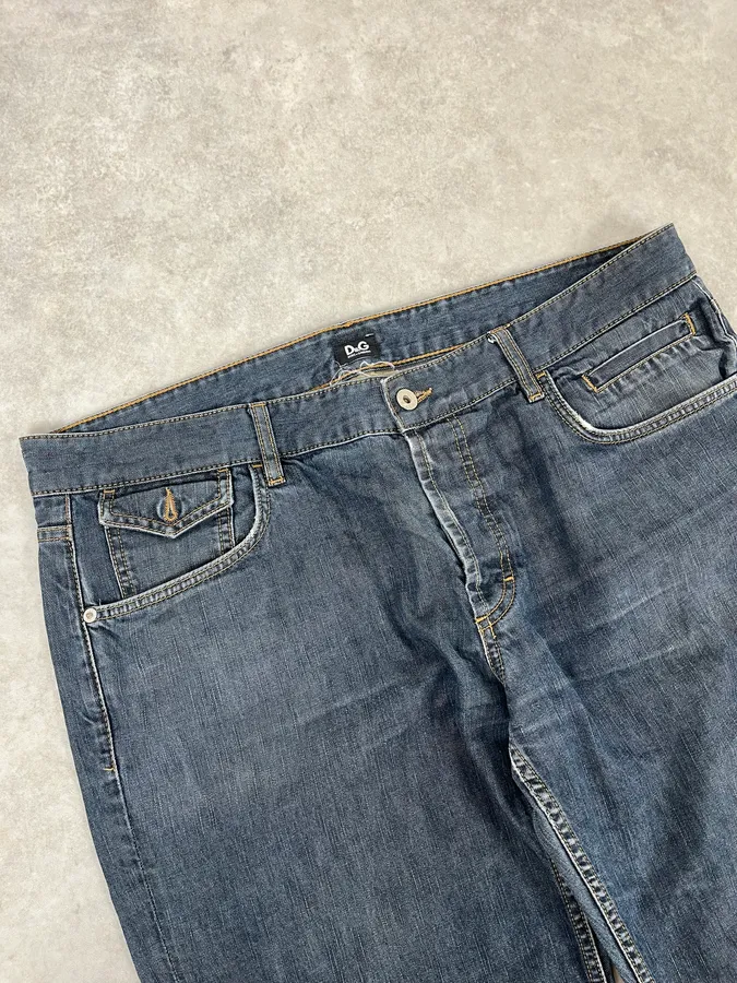 Dolce & Gabbana Navy Denim Jeans - Image 8