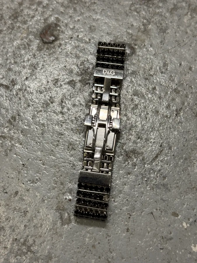 Dolce & Gabbana Paved Black Crytal Embellished Watch - Image 4