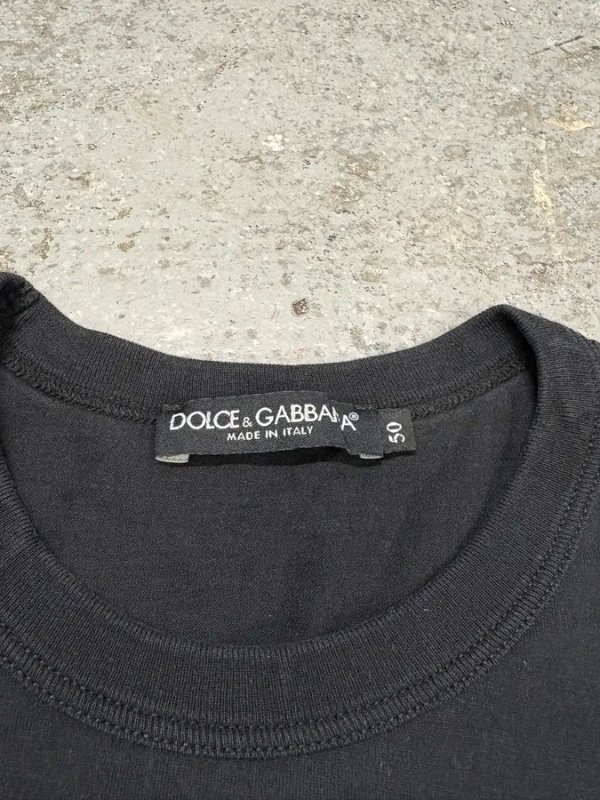 Dolce & Gabbana Sicilia Traditional Black T-shirt - Image 8
