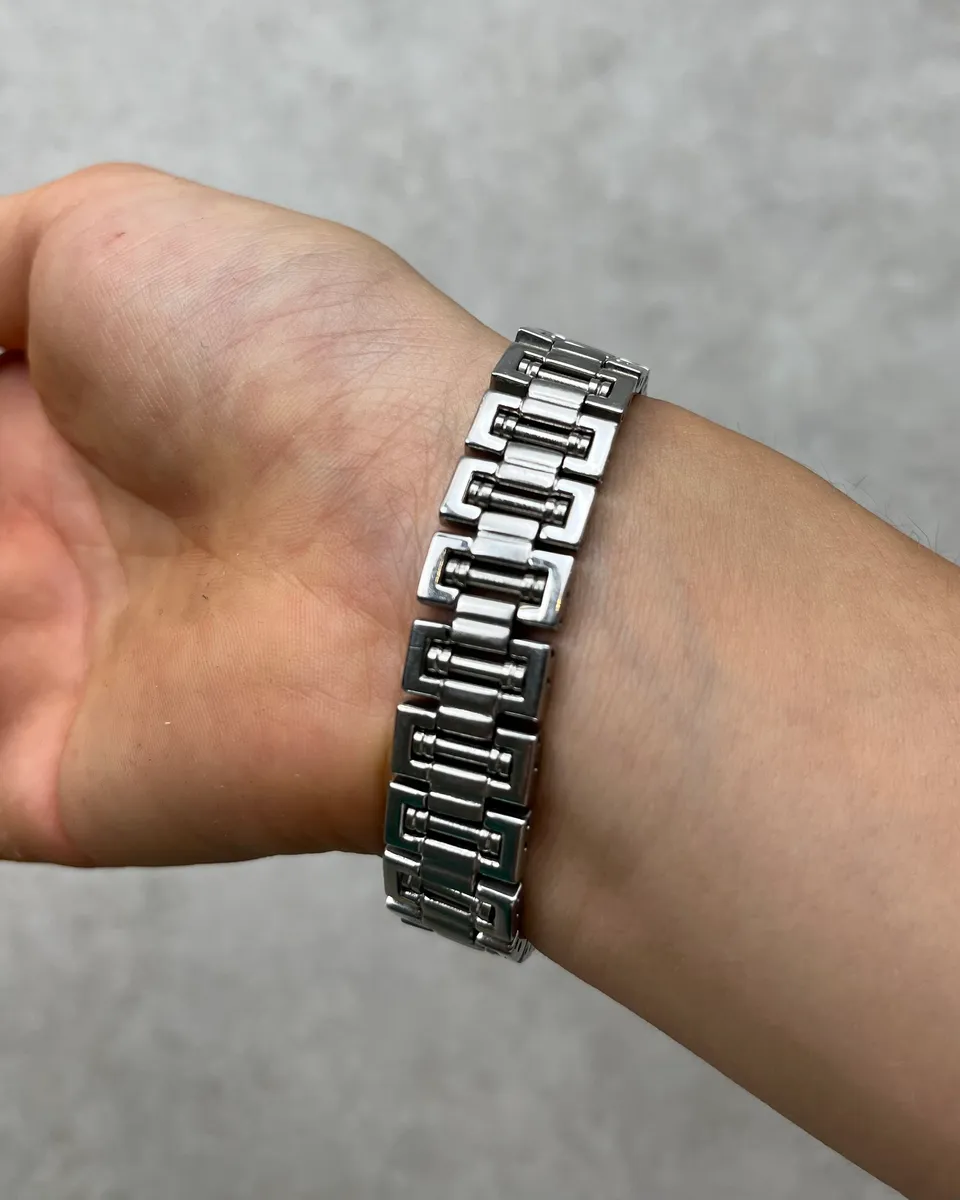 Dolce & Gabbana Stainless Steel Logo Chain Bracelet - Image 4