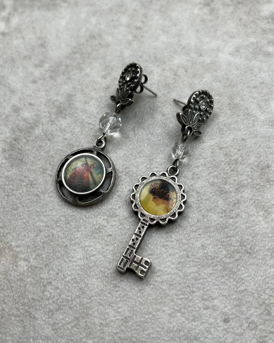 Dolce & Gabbana Steel Pendants Earrings - Image 4