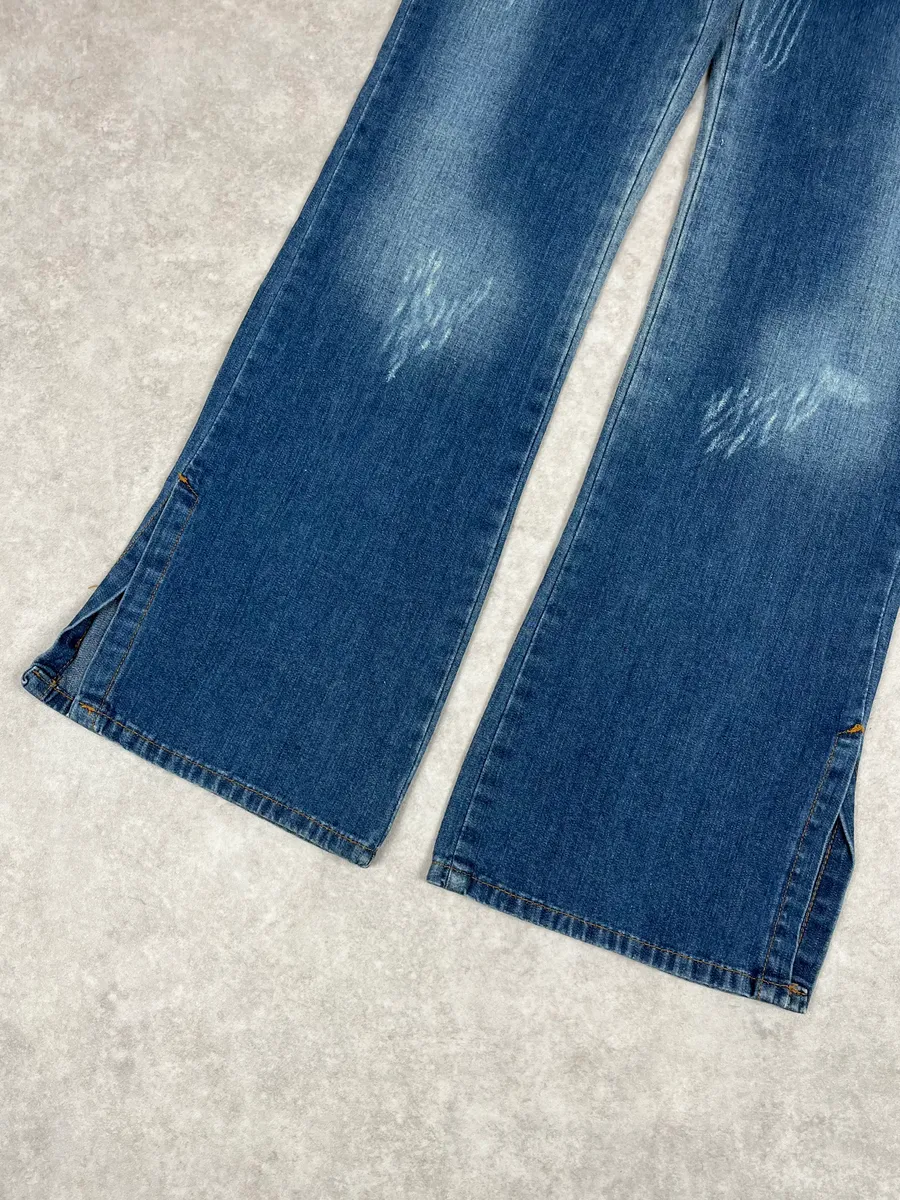 Dolce & Gabbana Straight Low Waist Blue Denim Jeans - Image 9