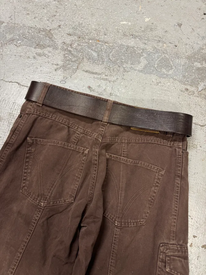 Dries Van Noten Antique Sword Buckle Leather Belt - Image 6