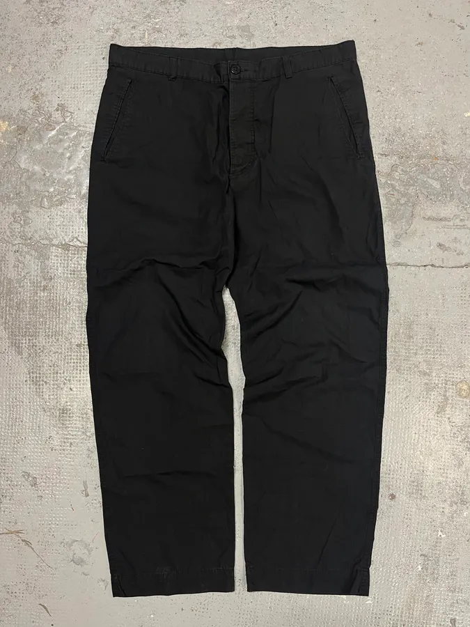 Dries Van Noten Black Light Cozy Pants