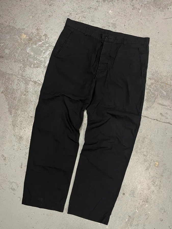 Dries Van Noten Black Light Cozy Pants - Image 5
