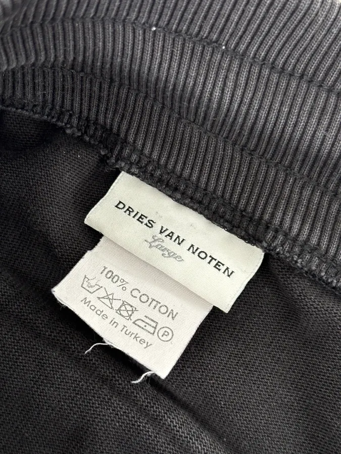 Dries Van Noten Black Multi Pockets Cargo Shorts - Image 10