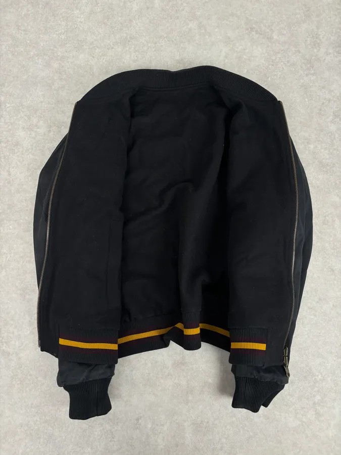 Dries Van Noten Black Reversible Tactical Bomber Jacket - Image 13