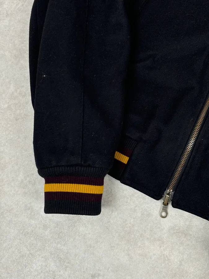 Dries Van Noten Black Reversible Tactical Bomber Jacket - Image 15