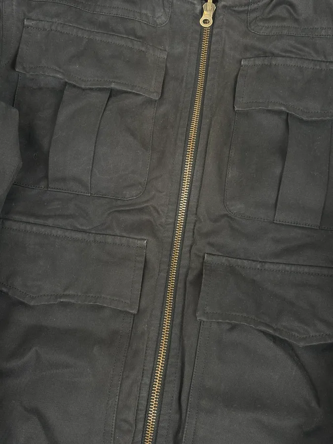 Dries Van Noten Black Reversible Tactical Bomber Jacket - Image 16