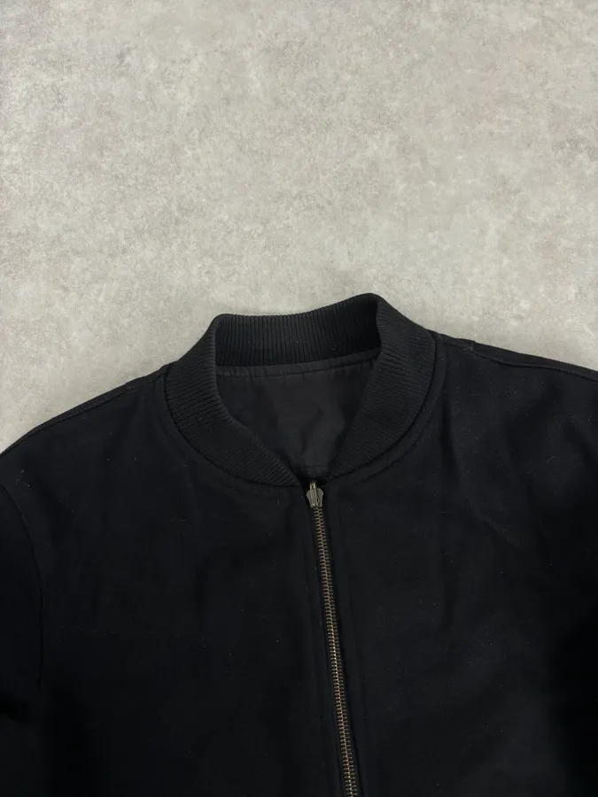 Dries Van Noten Black Reversible Tactical Bomber Jacket - Image 8