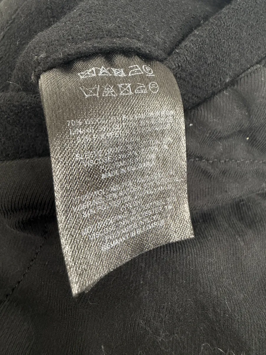 Dries Van Noten Black Wool Backzip Bomber Jacket - Image 13